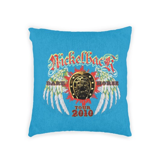 Discover Best rock band Nickelback news logos, Nickelback Logo Tour 2010 Woven Pillows