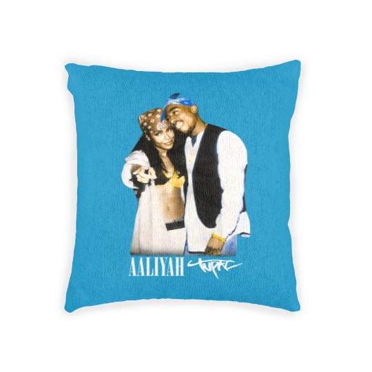 Discover Aaliyah & Tupac Woven Pillows