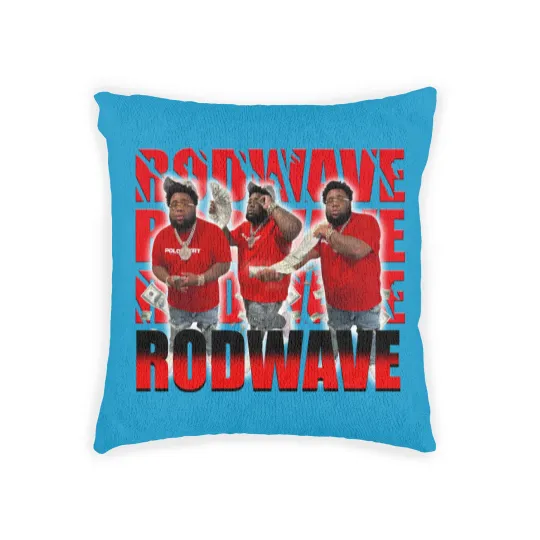 Discover Rod Wave Woven Pillows Popular Loner RODWAVE