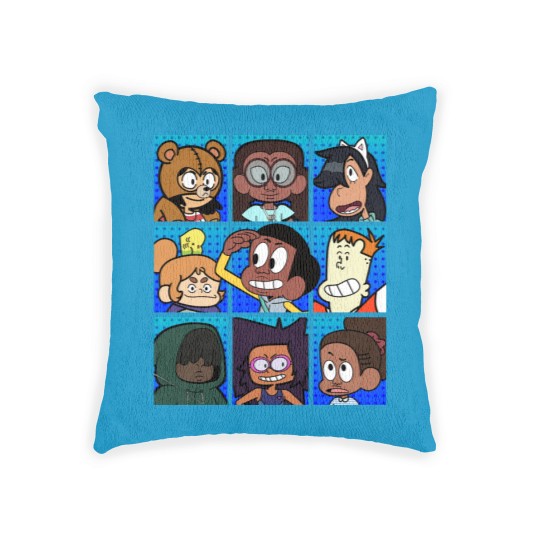 Discover Craig of the Creek Characters Blue Woven Pillows