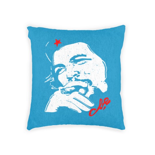 Discover Rebel Cuban Woven Pillows Guerrilla Revolution Vintage Che Guevara Woven Pillows