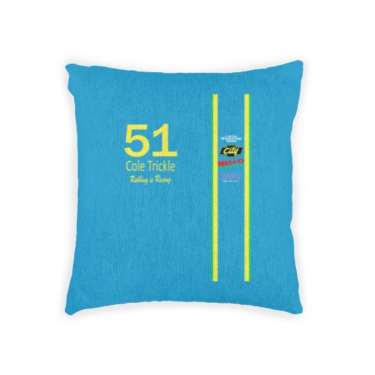 Discover Cole Trickle Days of Thunder Rubbin is racin Woven Pillows