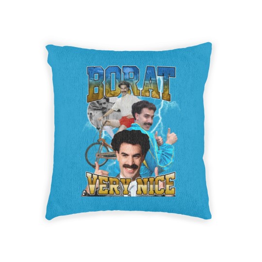 Discover Limited Borat Very Nice Vintage Woven Pillows, Gift For Women and Man Unisex Woven Pillows, Vintage 80s 90s Borat Fan Gift, Borat Woven Pillows