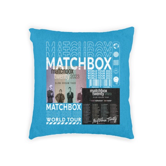 Discover Matchbox 20 Music Woven Pillows, Vintage Matchbox 20 Woven Pillows, Summer 2023 Tour Album