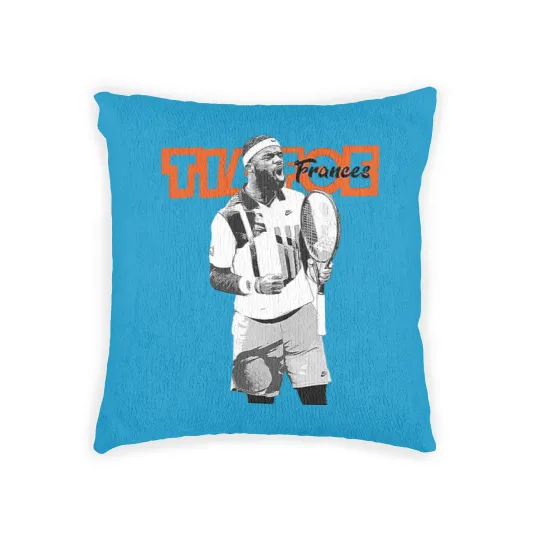 Discover Frances Tiafoe Woven Pillows, Tennis Frances Tiafoe Woven Pillows