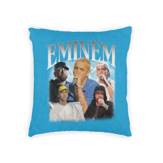 Discover Eminem Woven Pillows, Classic 90s Graphic Woven Pillows
