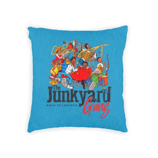 Discover The Junkyard Gang - Fat Albert - Woven Pillows