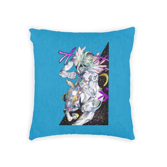 Discover Made in heaven enrico pucci stone ocean part 6 stand Woven Pillows
