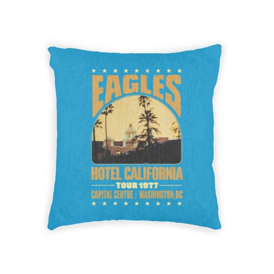 Discover Eagles Hotel California Woven Pillows
