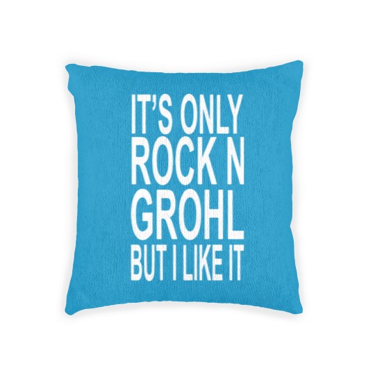 Discover Rock N Grohl Woven Pillows