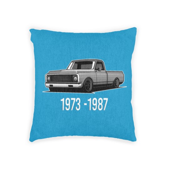 Discover squarebody 1973 -1987 vintage gift Woven Pillows