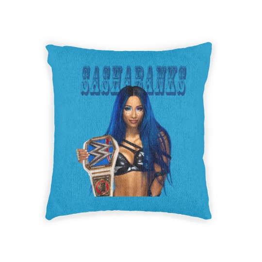 Discover Sasha Banks The Legit Boss Woven Pillows