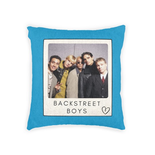 Discover Back Street Boys Polaroid Woven Pillows