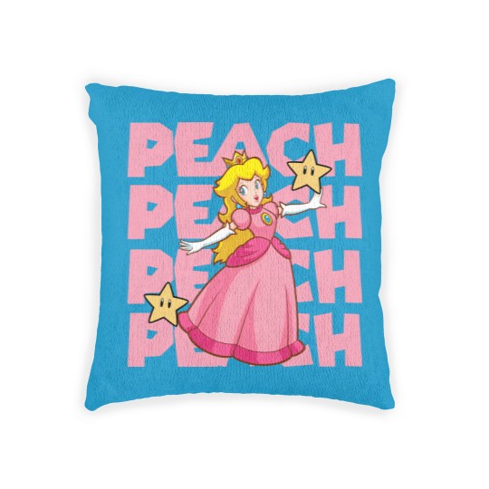 Discover Princess Peach Woven Pillows,Princess Peach Love Heart Woven Pillows