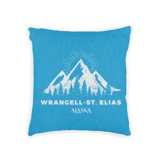 Discover Wrangell-St. Elias National Park Woven Pillows