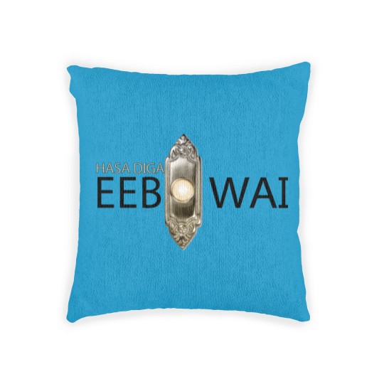 Discover Hasa Diga Eebowai-Book Of Mormon - Book Of Mormon - Woven Pillows