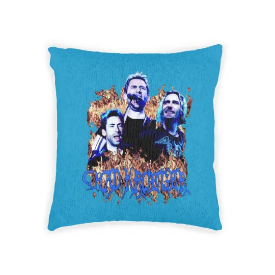 Discover Chad Kroeger Metal Merch, Chad Kroeger Bootleg Woven Pillows