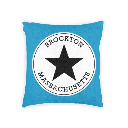 Discover Brockton Massachusetts T Woven Pillows