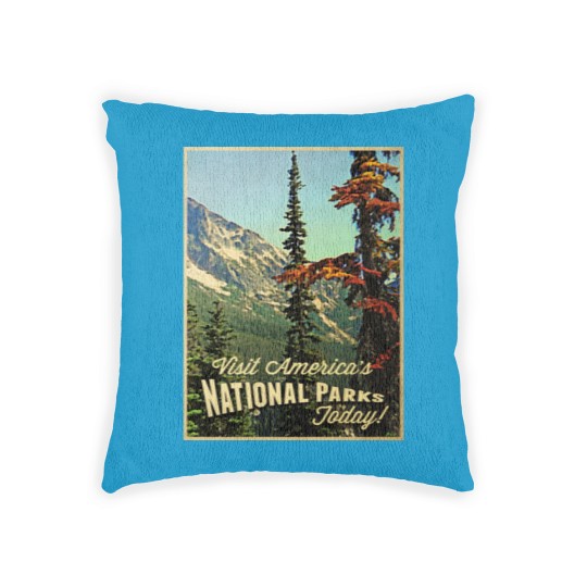Discover America's National Parks Woven Pillows