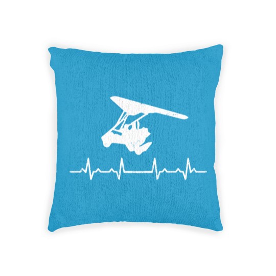 Discover Ultralight Aviation Heartbeats Woven Pillows Woven Pillows