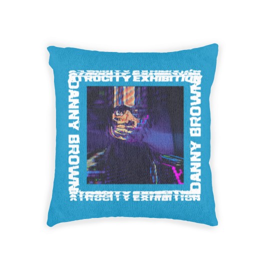 Discover Atrocity Exhibition Danny Brown Album Cover Woven Pillows | Danny Brown Hip Hop Woven Pillows