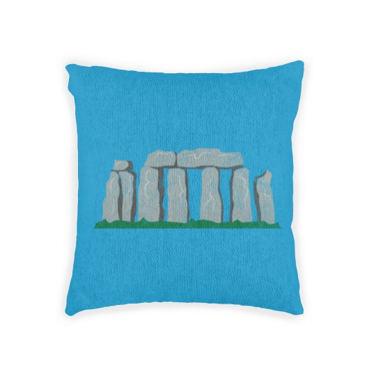 Discover stonehenge gift wiltshire temple sightseeing Woven Pillows