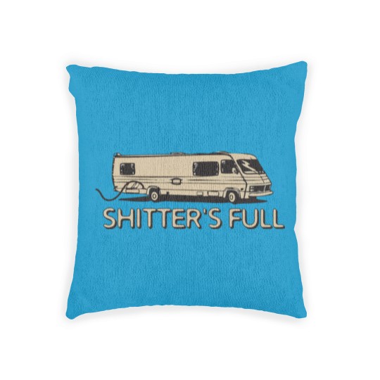 Discover SHITTERS FULL Woven Pillows