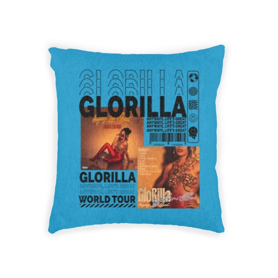 Discover Glorilla Rap Woven Pillows, Hiphop 90s Vintage Merch Hot 97 Summer Jam Tour 2023 Woven Pillows