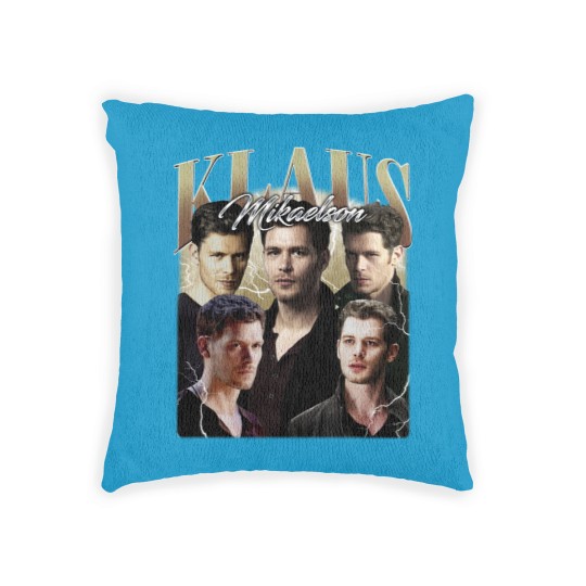 Discover Klaus Mikaelson Vintage Woven Pillows, Gift For Women and Man Unisex Woven Pillows