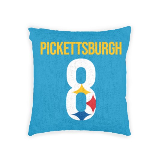 Discover Kenny Pickett  Pickettsburgh Football Woven Pillows