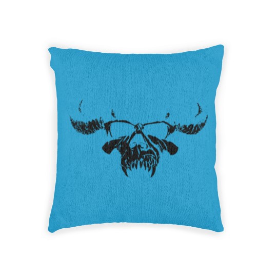 Discover Danzigs Skull Bone Heavy Metal Rock Band Legend Woven Pillows