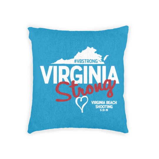Discover Virginia Beach Strong Woven Pillows