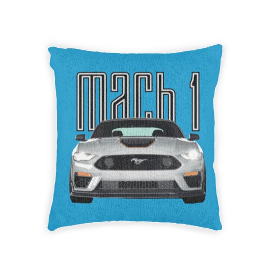 Discover MACH 1 Mustang GT 5.0L V8 Performance Car Fighter Jet Gray STANCE - Mach 1 Mustang - Zip Woven Pillows