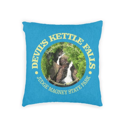 Discover Devil's Kettle Falls Woven Pillows