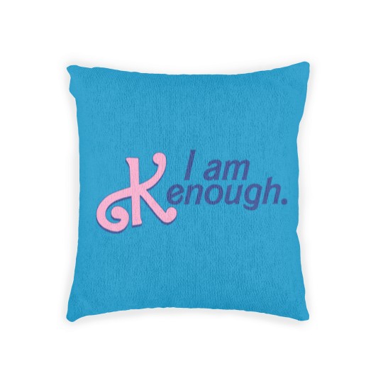 Discover i am kenough Woven Pillows, i am kenough Woven Pillows, I am kenough Woven Pillows, tie dye Ken Woven Pillows, Kenough Woven Pillows, barbi Woven Pillows, barbi movie, I am enough Woven Pillows