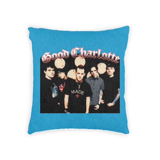 Discover Vintage Good Charlotte Rock Band Woven Pillows