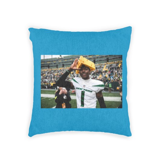 Discover Sauce Cheesehead Woven Pillows