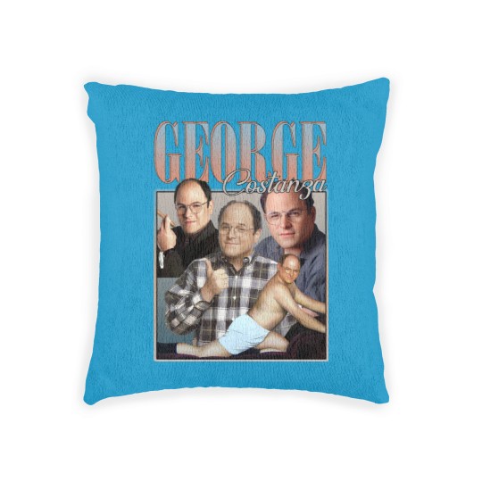 Discover RETRO GEORGE Costanza Woven Pillows, George Seinfield Woven Pillows, George Costanza Woven Pillows, George Costanza Homage Woven Pillows, Seinfeld Fan, Tv Seinfeld Sitcom