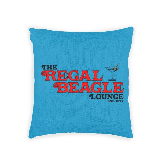 Discover the regal beagle lounge 1977 Woven Pillows