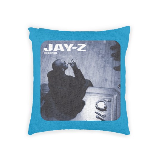 Discover Jay Z Album Cover Graphic Woven Pillows Woven Pillows