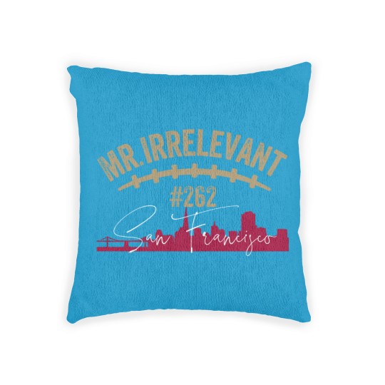 Discover Mr Irrelevant Woven Pillows, San Francisco Brock Purdy Woven Pillows