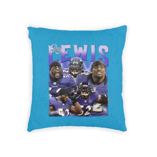 Discover Ray Lewis Vintage Unisex Woven Pillows, Vintage Ray Lewis Woven Pillows
