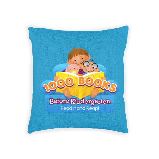 Discover 1000 Books Before Kindergarten Woven Pillows