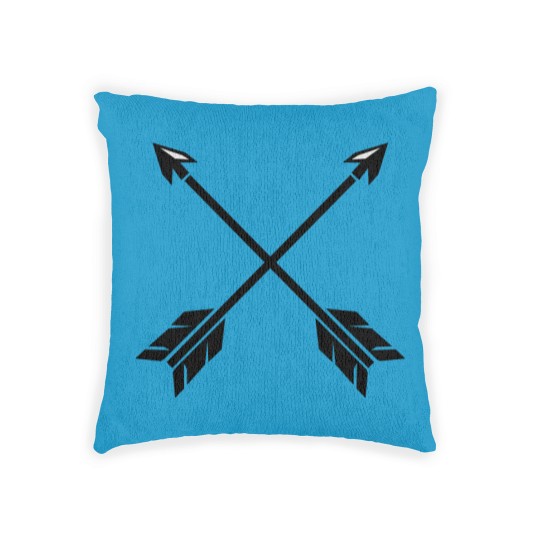 Discover arrows crossed Woven Pillows