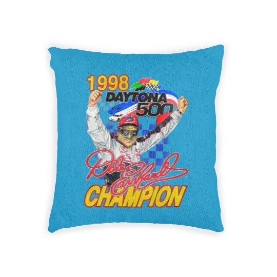 Discover Vintage Dale Earnhardt 1998 Daytona 500 Woven Pillows, Racing Woven Pillows, Goodwin Champions Woven Pillows
