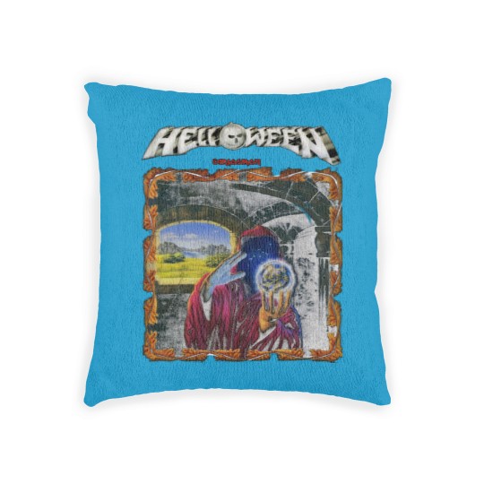 Discover 3 good designs helloween band Woven Pillows