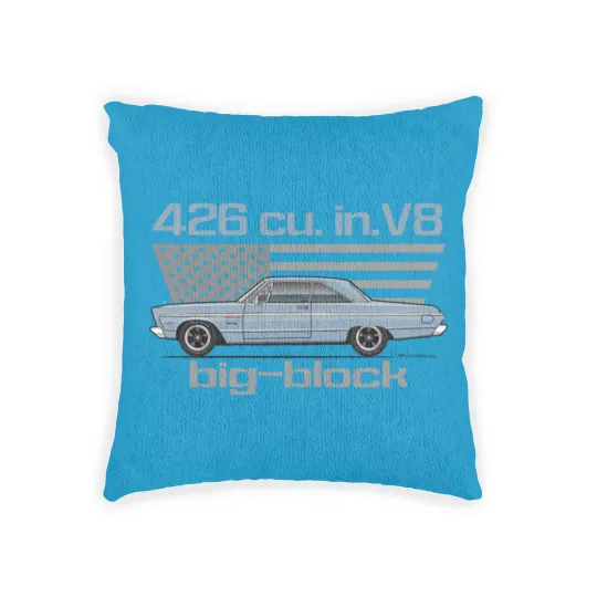 Discover 426 Medium Blue Woven Pillows