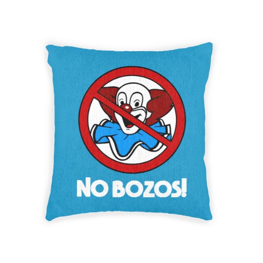 Discover No Bozos Woven Pillows