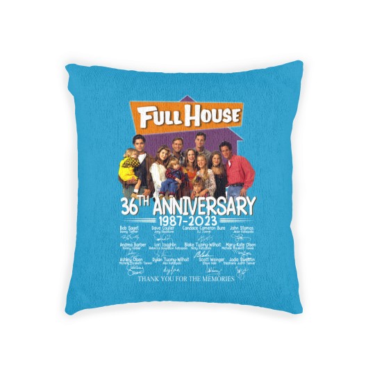 Discover Full House Woven Pillows, Thank You Woven Pillows, Jesse And The Rippers Woven Pillows