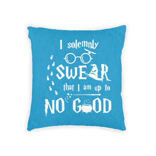 Discover Up To No Good Woven Pillows I solemnly Swear that I am up to NO GOOD